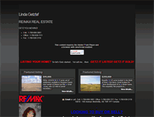 Tablet Screenshot of lindagetzlaf.com